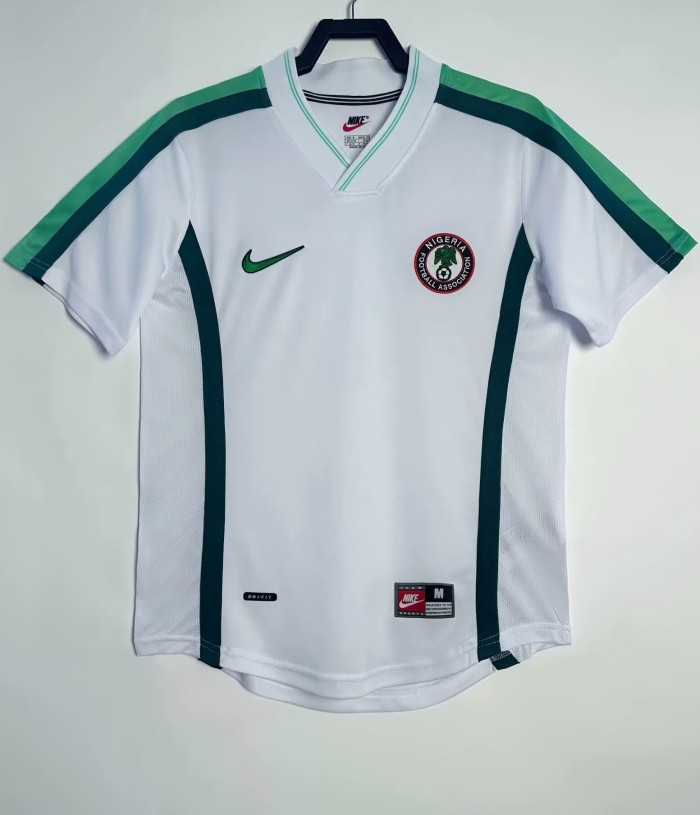 1998 Nigeria Away Retro Soccer Jersey