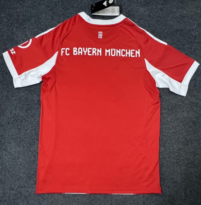 25-26 Bayern Home Fans Soccer Jersey