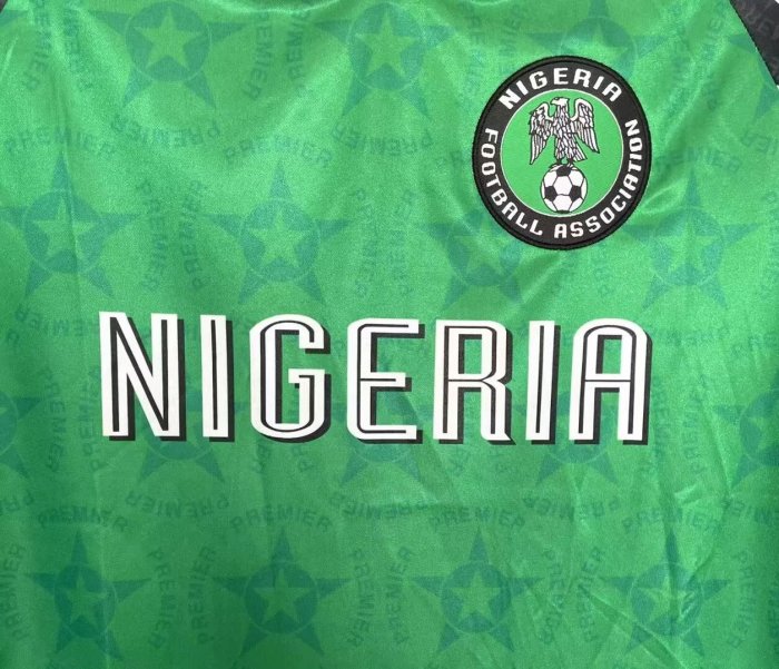 1994-1995 Nigeria Home Retro Soccer Jersey