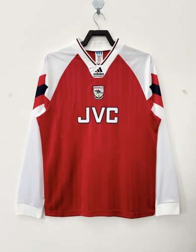 1992-1994 Arsenal Home Long sleeves Retro Soccer Jersey