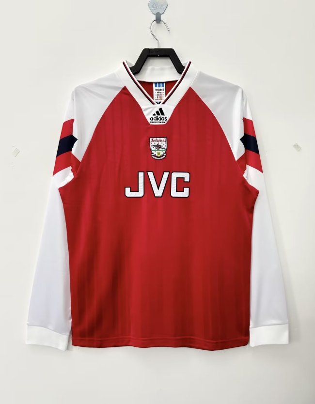 1992-1994 Arsenal Home Long sleeves Retro Soccer Jersey