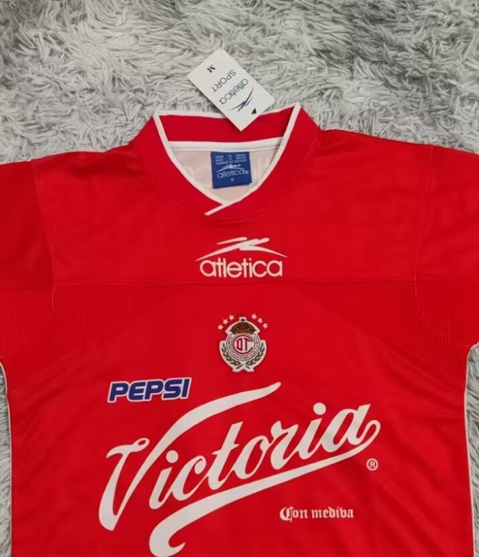 2000-2001 Toluca Home Fans Soccer Jersey