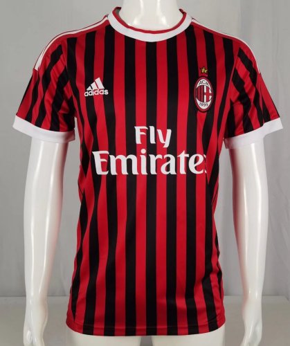 2011-2012 AC Milan Home Retro Soccer Jersey
