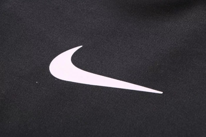 22-23 Paris Saint-Germain Black Hoodie Jacket Tracksuit#F416