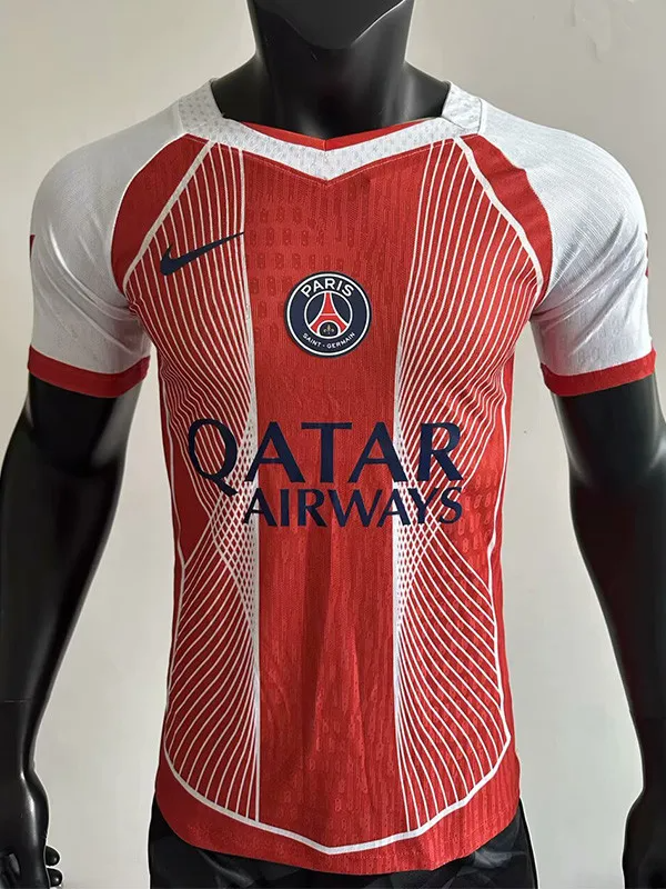 25-26 Paris Saint-Germain Red Special Edition Player Version Training shirts