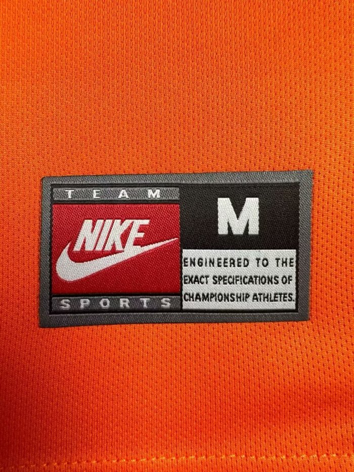 1998 NetherIands Home Long sleeves Retro Soccer Jersey