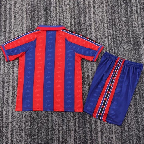 1996-1997 Barcelona Home Retro Kids Soccer Jersey