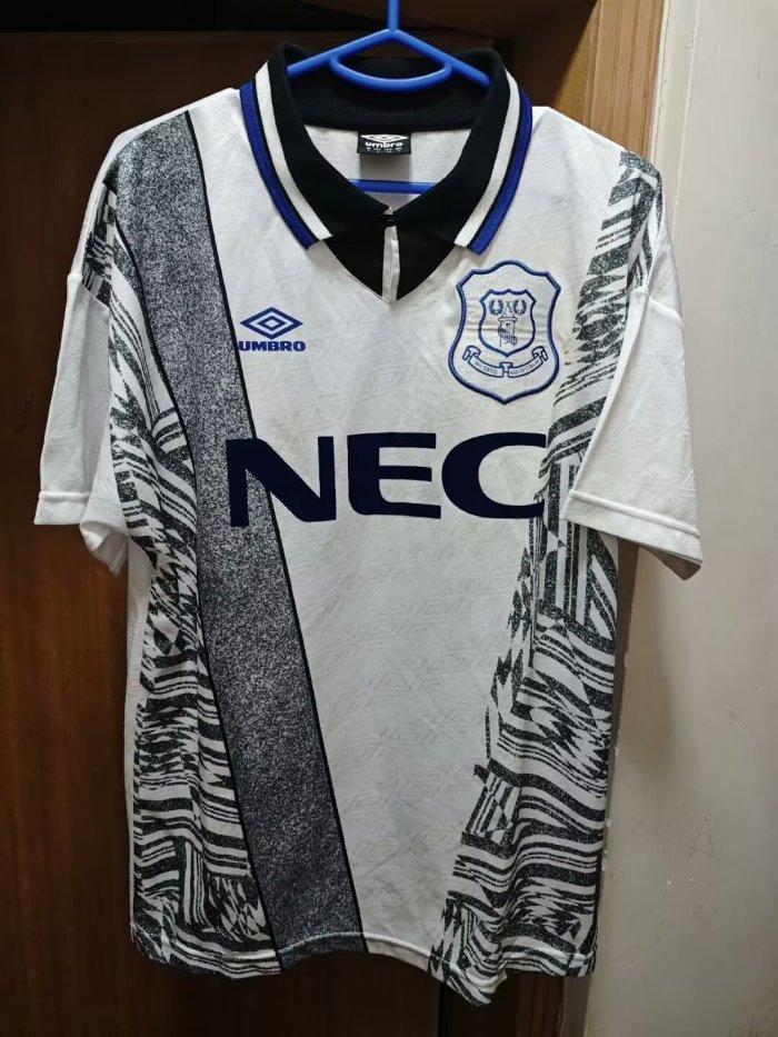 1994-1995 Everton Away Retro Soccer Jersey