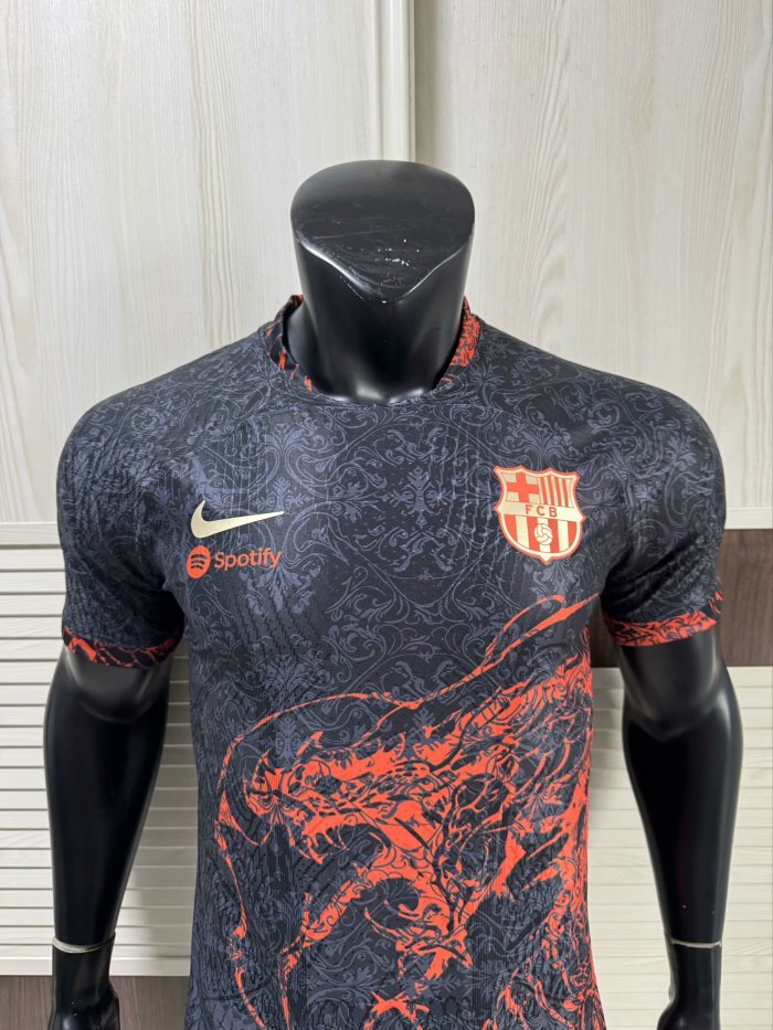 25-26 Barcelona Year of the Snake Commemorative Edition Player Version Soccer Jersey