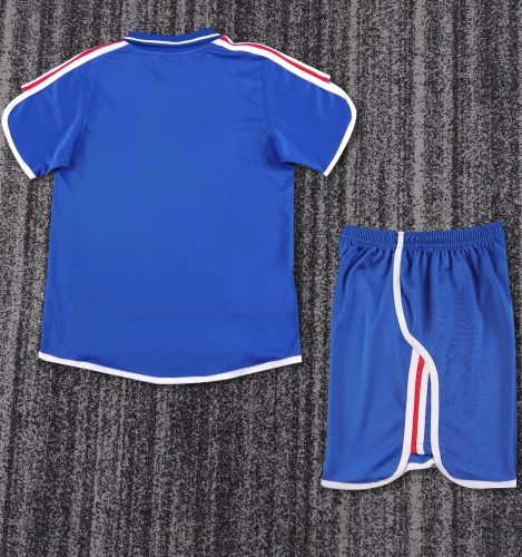 2000 France Home Retro Kids Soccer Jersey