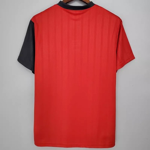 1996 Spain Home Retro Soccer Jersey