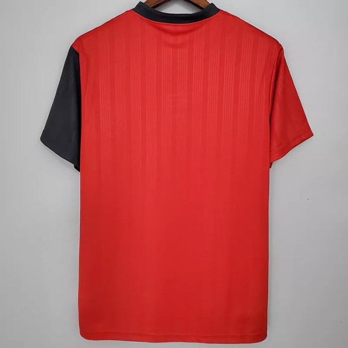 1996 Spain Home Retro Soccer Jersey