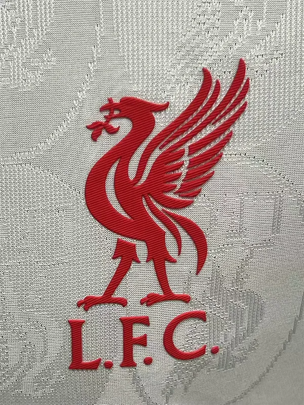 25-26 Liverpool White Special Edition Player Version Training shirts (队标纹)