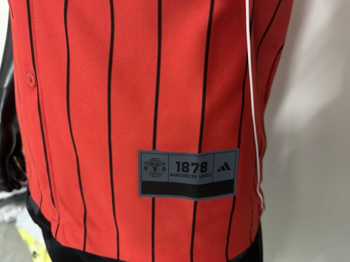 2025 Manchester United MLB Player Version New Pattern Jersey