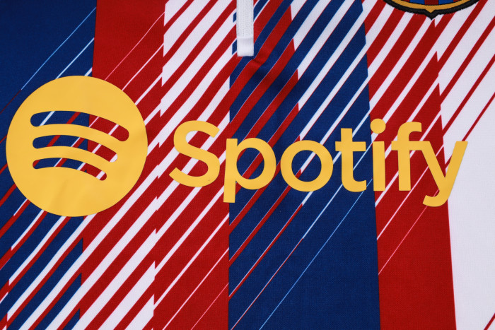 23-24 Barcelona High Quality Half Pull Tracksuit