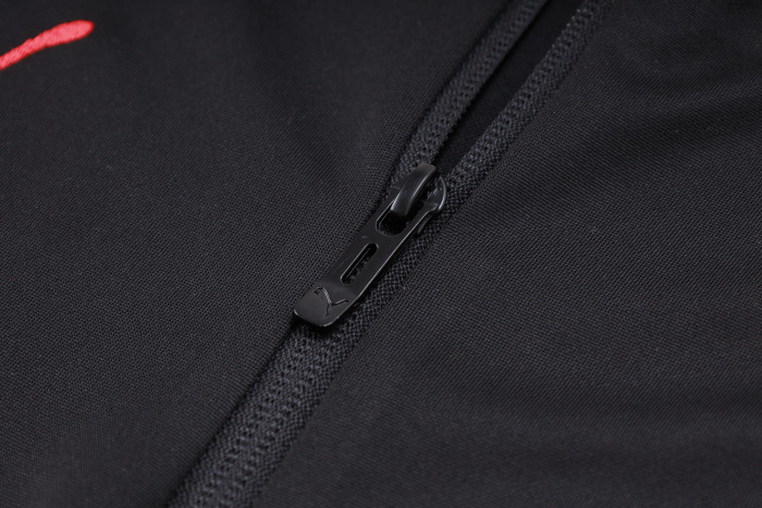 23-24 AC Milan High Quality Half Pull Tracksuit