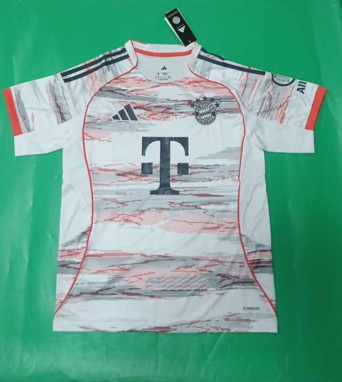25-26 Bayern Away Fans Soccer Jersey