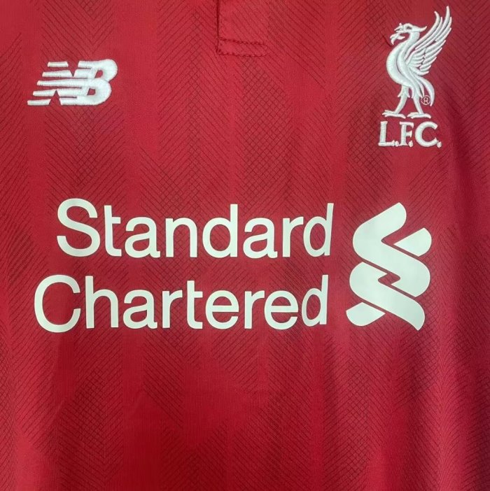 2018-2019 Liverpool Home Retro Soccer Jersey