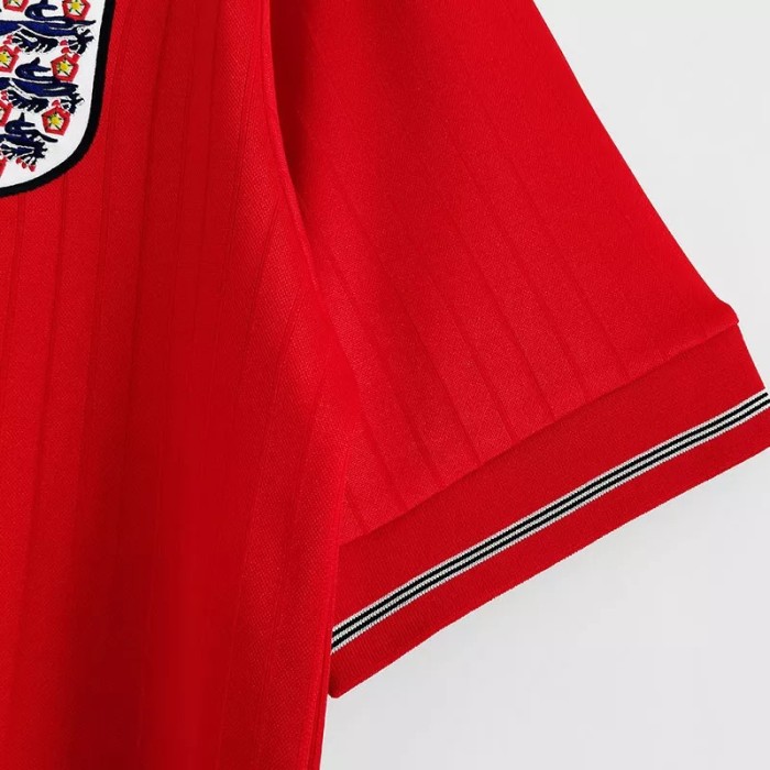 1984-1987 England Away Retro Soccer Jersey