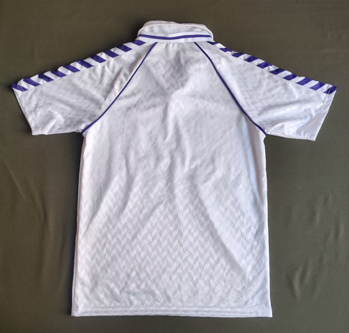 1986 Real Madrid Home Retro Soccer Jersey