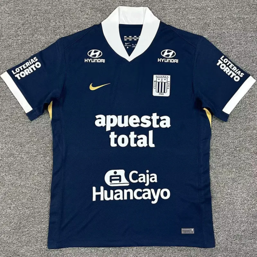 25-26 Alianza Lima Away Fans Soccer Jersey 1:1 Thai Quality