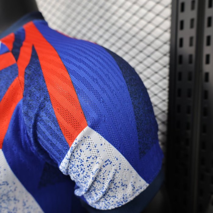 25-26 BAR Blue Special Edition Player Version Soccer Jersey 1:1 Thai Quality