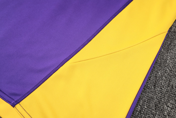 23-24 Real Madrid High Quality Half Pull Tracksuit