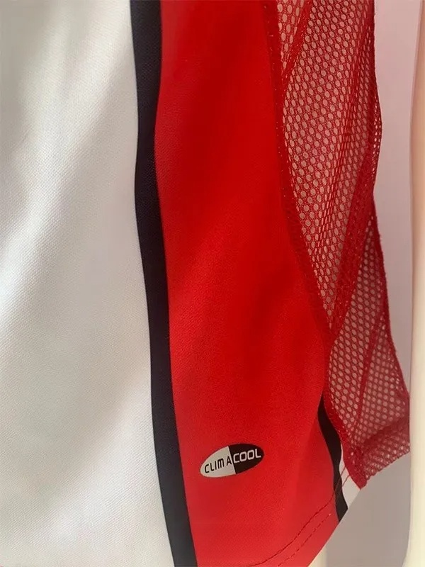 2003-2004 River Plate Away Retro Soccer Jersey (Double Layer)