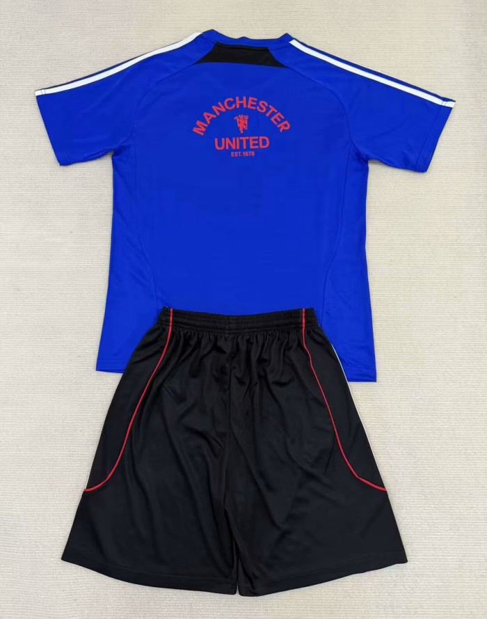 25-26 Manchester United  Training Shirts  Adult Suit