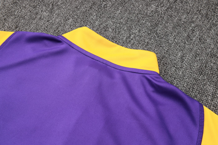 23-24 Real Madrid High Quality Half Pull Tracksuit