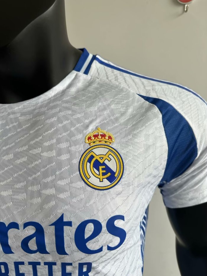 25-26 Real Madrid White Special Edition Player Version Soccer Jersey