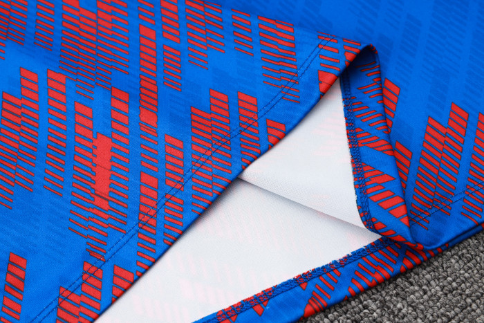 23-24 Barcelona High Quality Half Pull Tracksuit