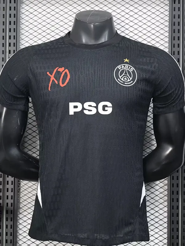25-26 Paris Saint-Germain Black XO Special Edition Player Version Training shirts