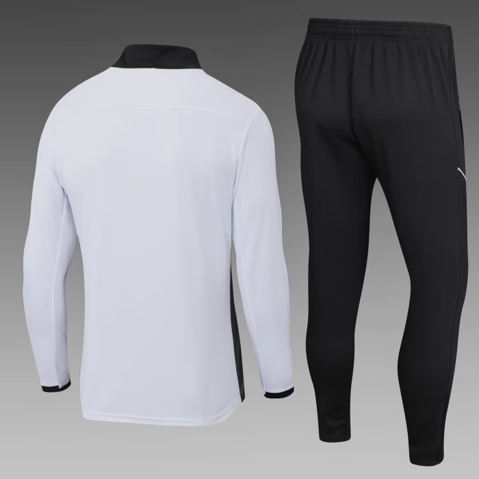 2025 NK White Half Pull Tracksuit 