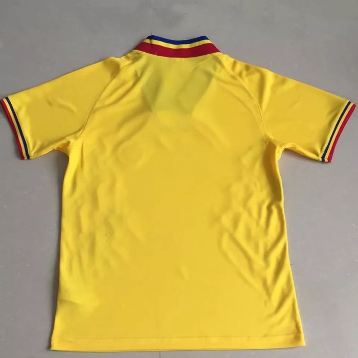 1994 Romania Home Retro Soccer Jersey