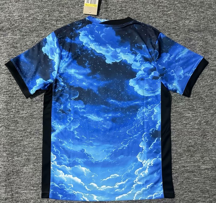 25-26 Paris Saint-Germain SKY Blue Special Edition Training shirts