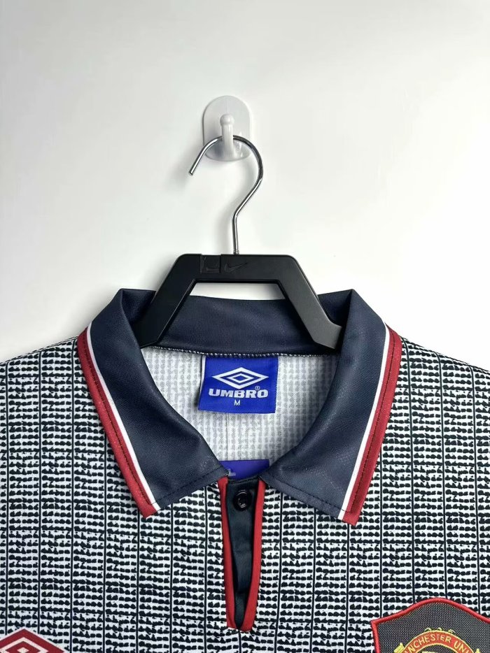 1994-1996 Manchester United Away Retro Soccer Jersey
