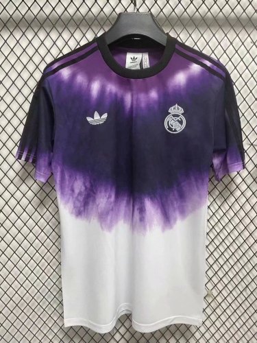 25-26 Real Madrid Purple White Special Edition Training Shirts