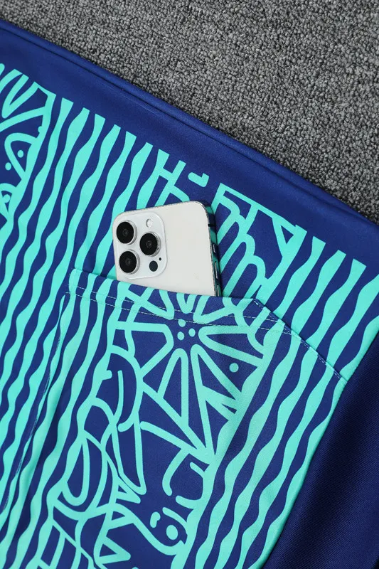 25-26 Brazil Royal blue Hoodie Tracksuit (卫衣套装)