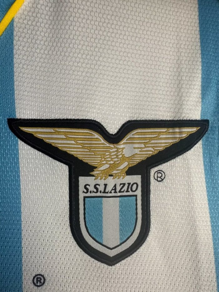 1999-2000 Lazio Home Retro Soccer Jersey