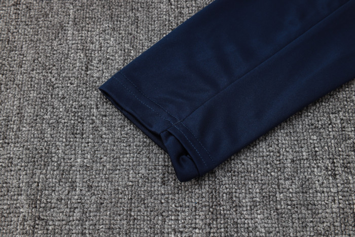 25-26 Barcelona High Quality Half Pull Tracksuit