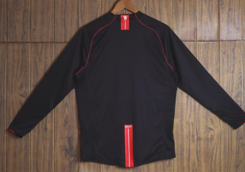 2007-2008 Manchester United Third Long SleevesRetro Soccer Jersey