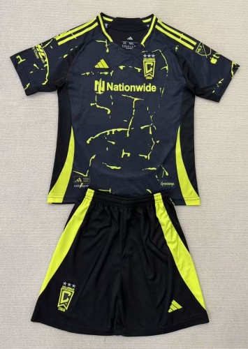 25-26 Columbus Crew Away Kids Soccer Jersey