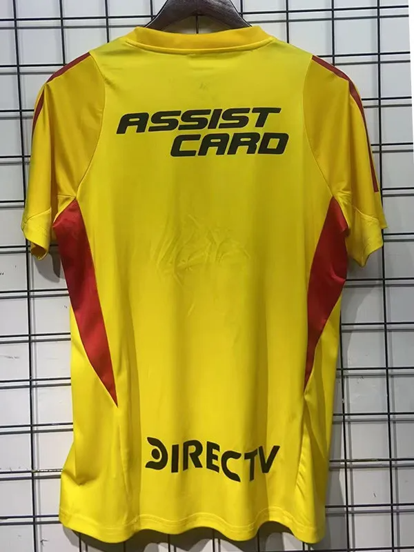 25-26 Colo-Colo Yellow Goalkeeper Fans Soccer Jersey 1:1 Thai Quality