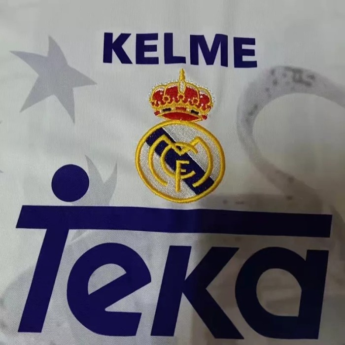 1997-1998 Real Madrid 7 Times Champion Retro Commemorative Edition Jersey