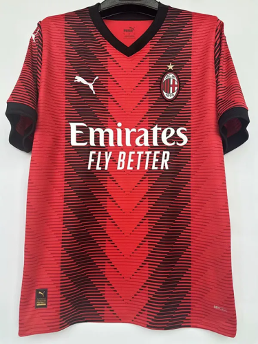 23-24 AC Milan Home 1:1 Fans Soccer Jersey