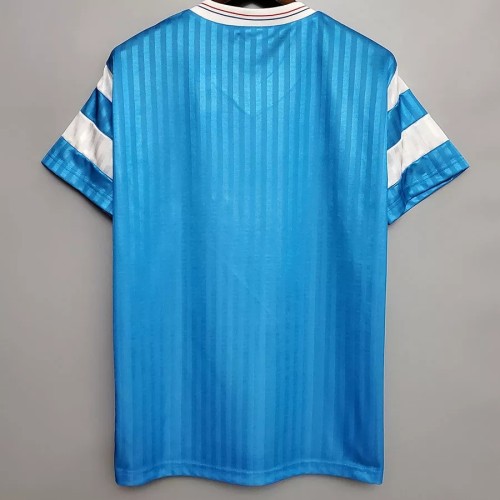 1990 Marseille Away Retro Soccer Jersey