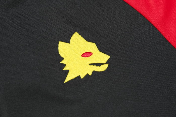 23-24 Roma High Quality Half Pull Tracksuit