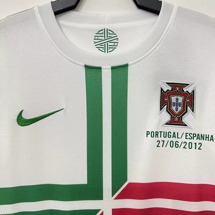 2012 Portugal Away Retro Soccer Jersey