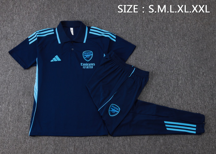 25-26 Arsenal High Quality Polo Tracksuit